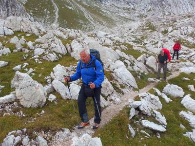 015-Auf der Bergwanderung zur Agostini-Huette